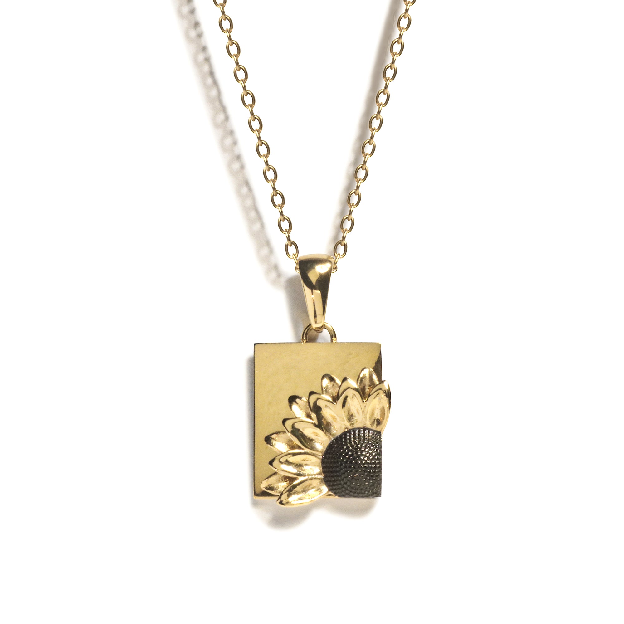 LG017 Sunlit Bloom Pendant Necklace