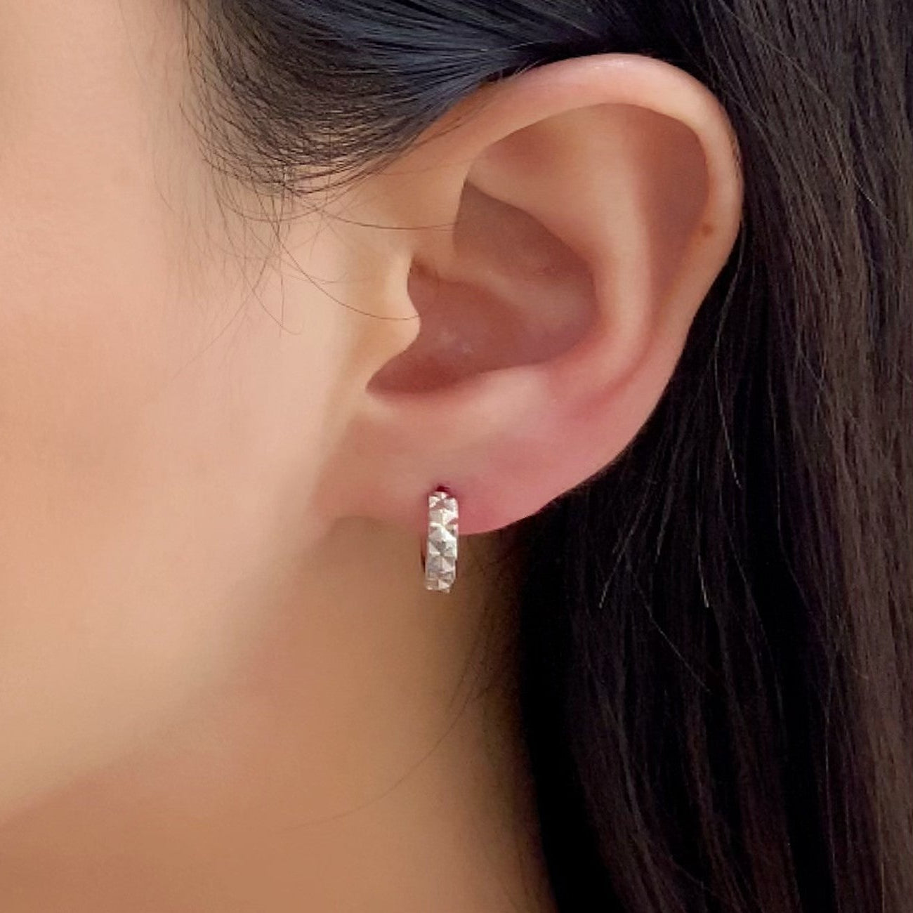 LG141 Classic Hoop Earrings