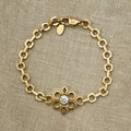 LG004 Honeycomb Bloom  Necklace/Bracelet Set