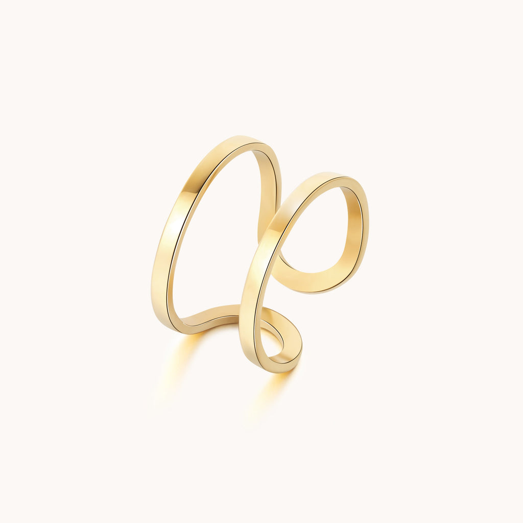 LG033 Double Chain Ring