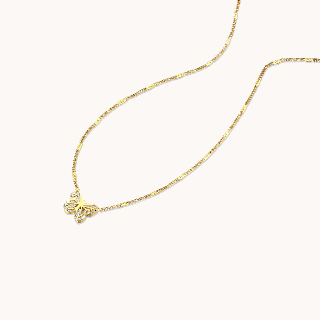 LG054 Moissanite Butterfly