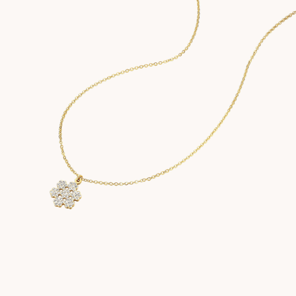 LG021 Snowflake Elegance Necklace