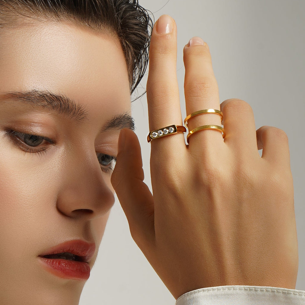 LG031 Moisanite Eternal Band Ring