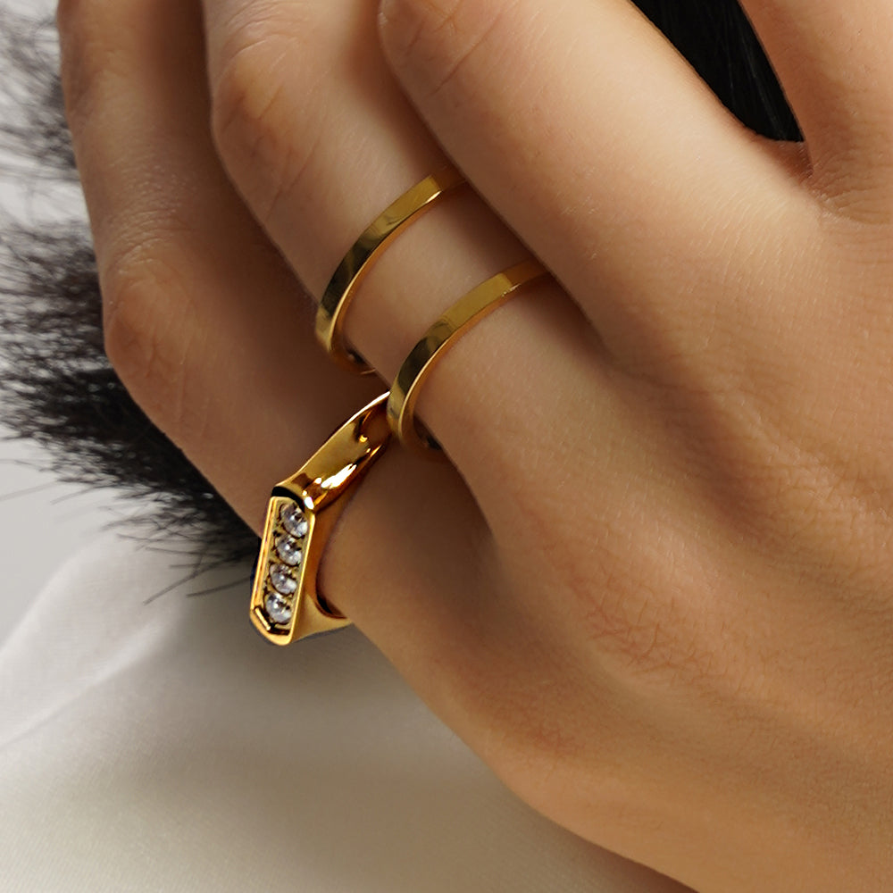 LG031 Moisanite Eternal Band Ring