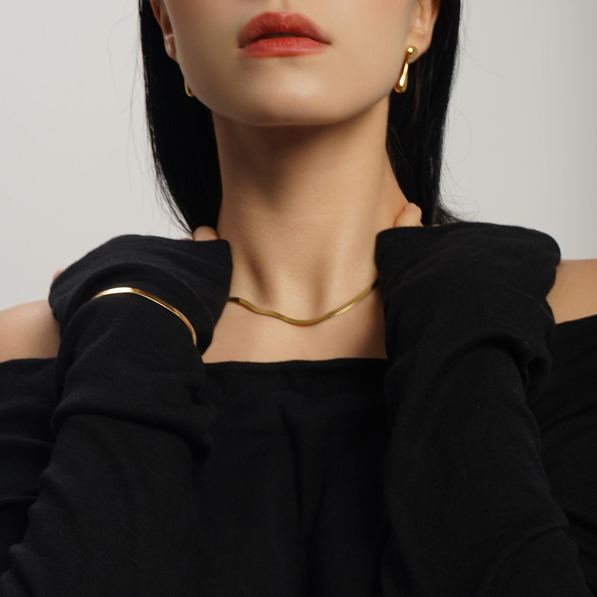 LG006 Flat Snake Chain