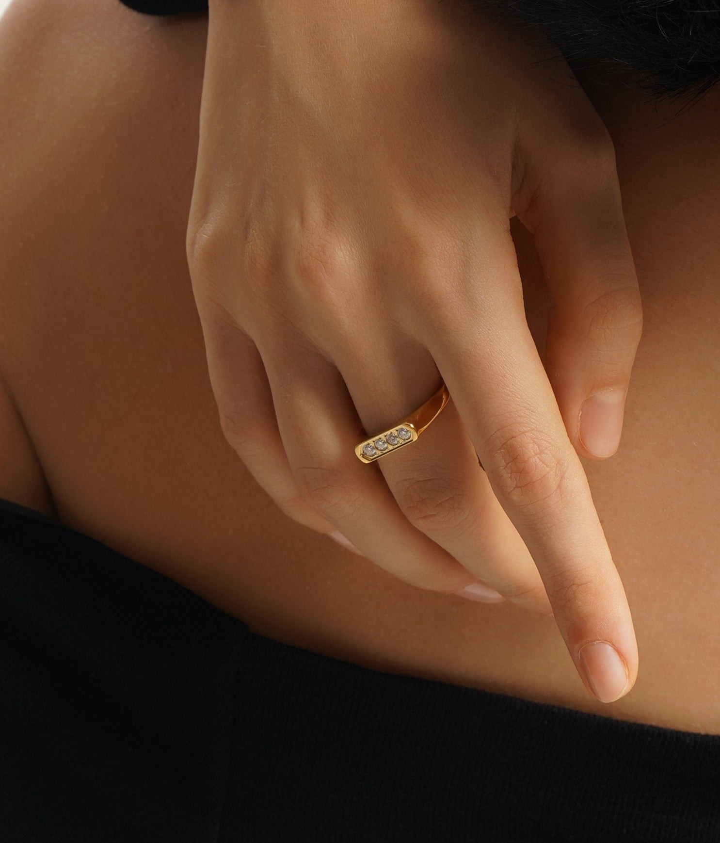 LG031 Moisanite Eternal Band Ring