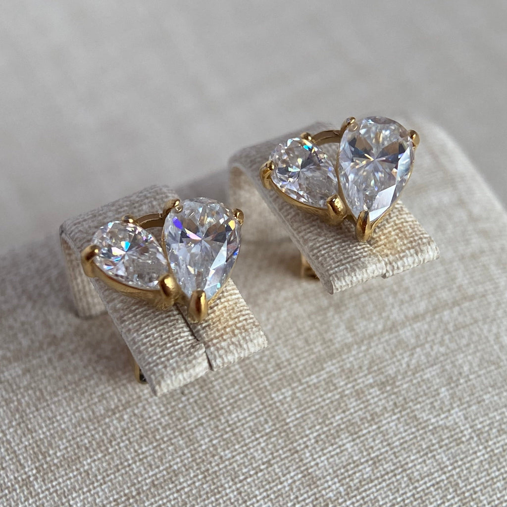 LG055 Lovely Elegance Moissanite Earrings