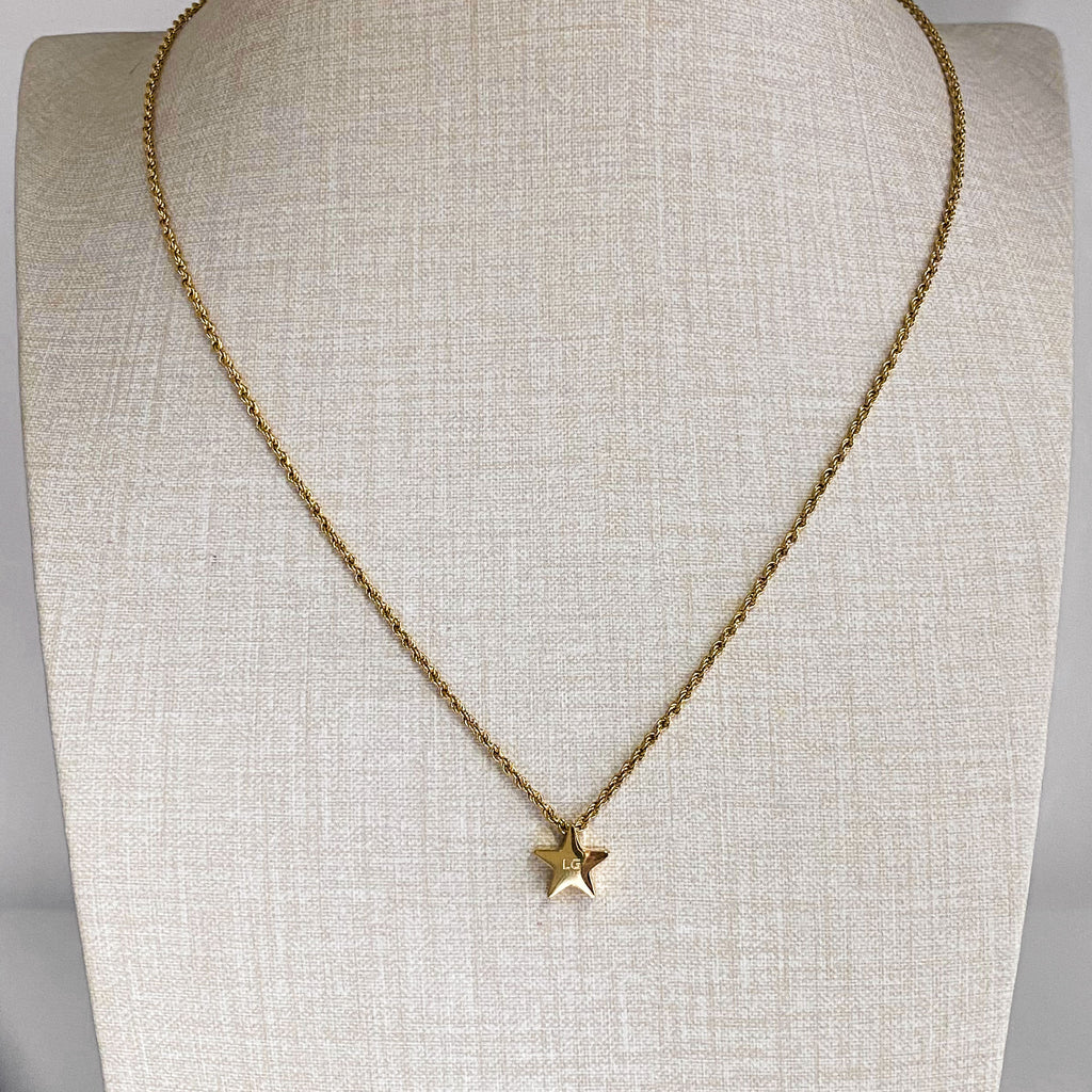 LG062 Star Pendant Necklace