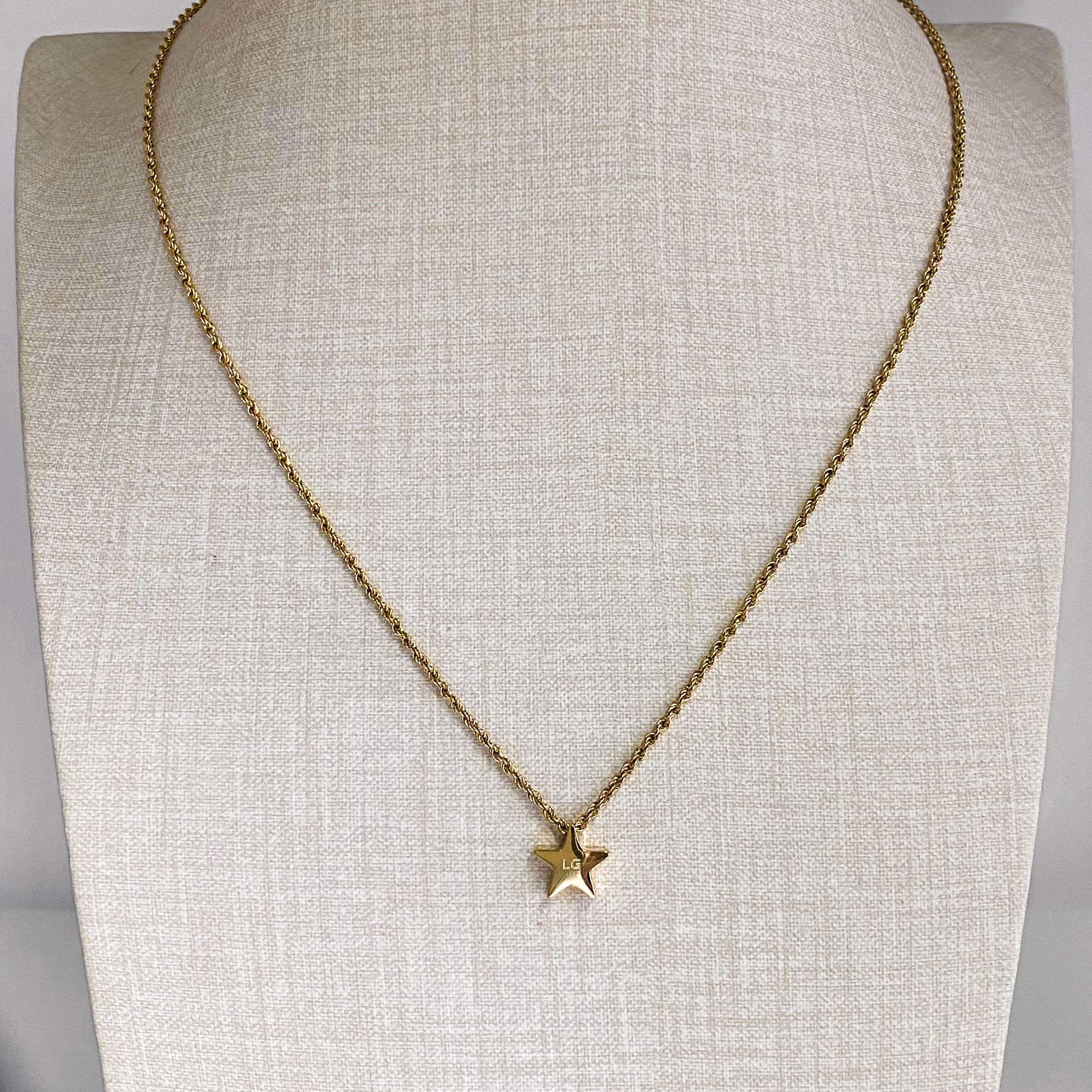 LG062 Star Pendant Necklace