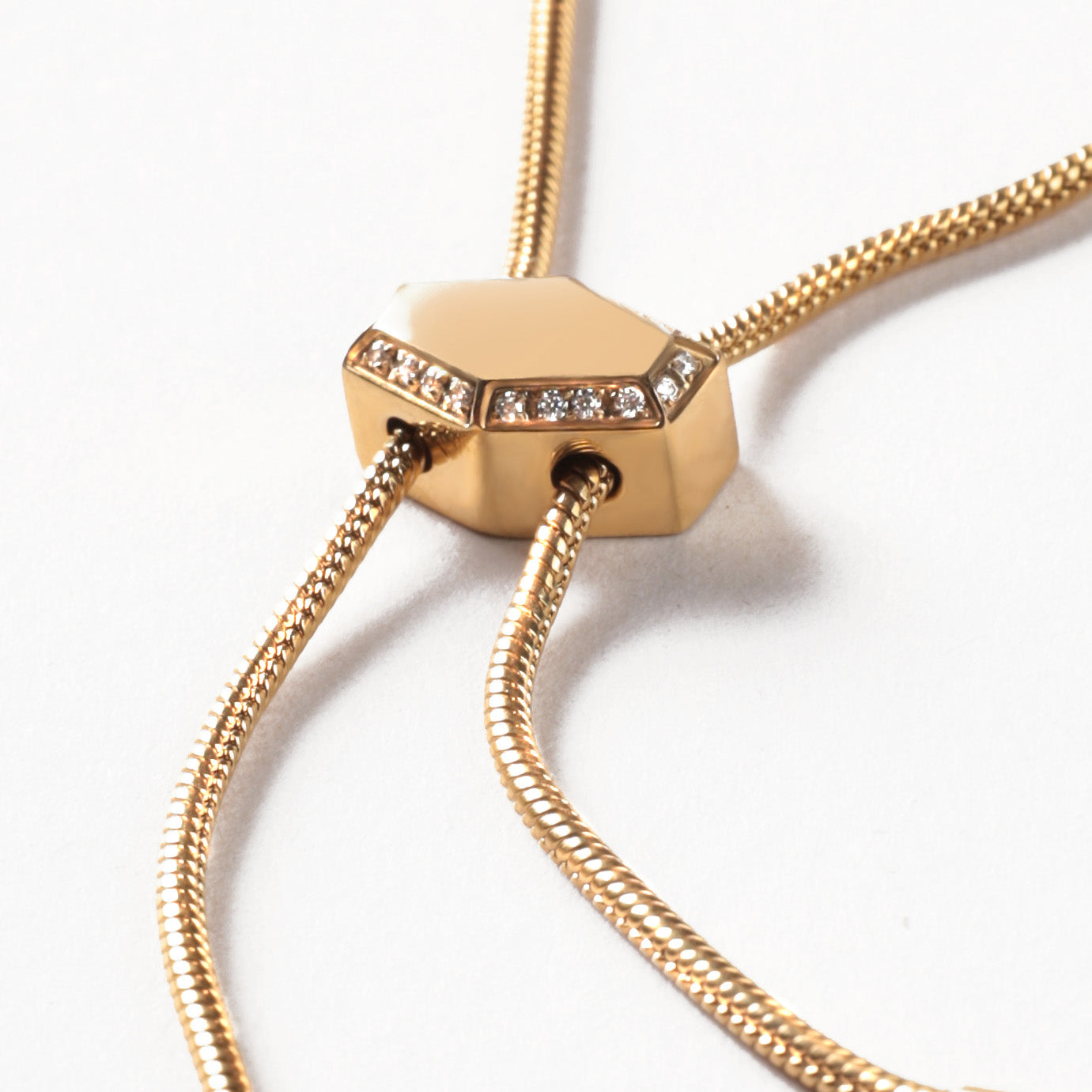 LG010 Golden Flow Chain Necklace