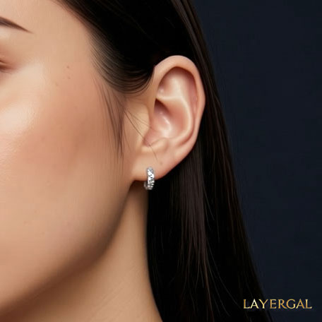 LG141 Classic Hoop Earrings