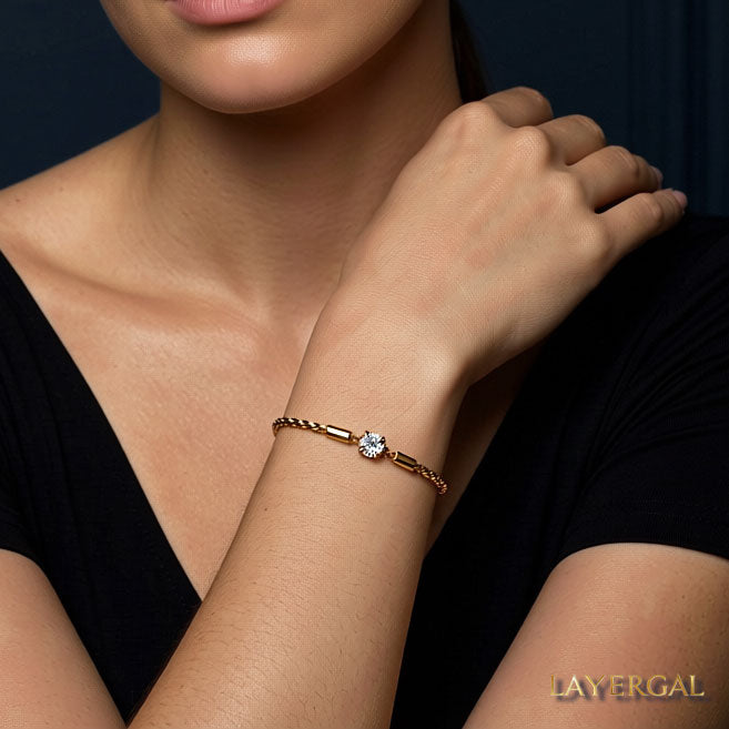 LG063 Double Y Rope Chain Moissanite Necklace/Bracelet
